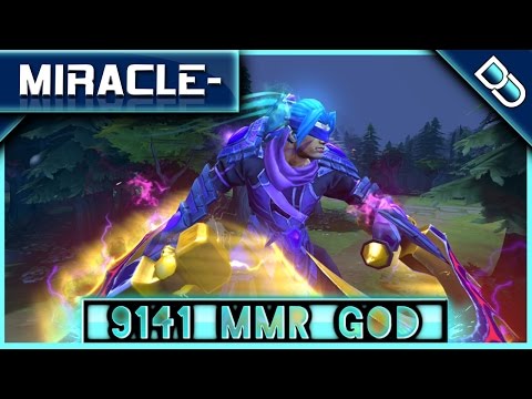 Miracle- Anti Mage ✪ 9141 MMR GOD Match