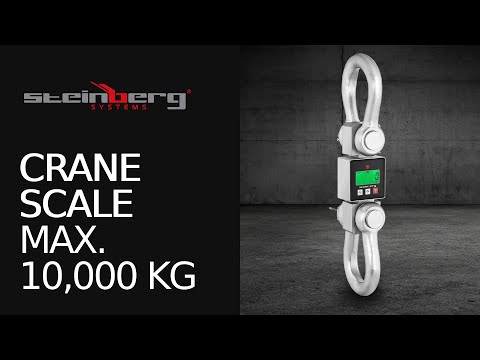 Produktvideo - Kranvægt - 10.000 kg / 500 g