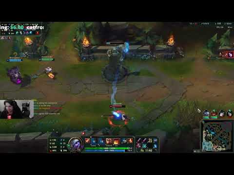 IWillDominate gets Hit by a Nidalee Spear!