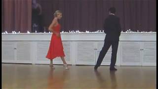 Santiago Sarabia and Ania Radzikowska Folkerth dancing Chique'