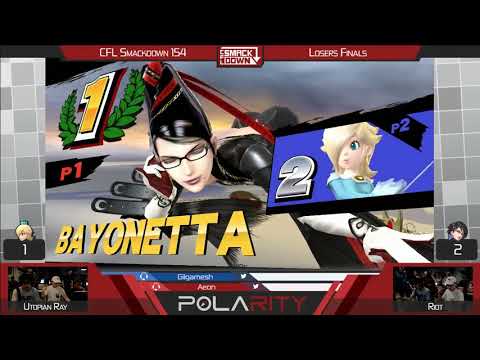 CFL Smackdown 154 WiiU - UtopianRay (Rosalina) vs Riot (Bayonetta) - Losers Finals