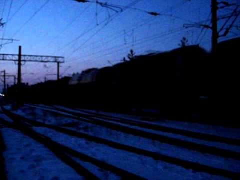 Tren de marfa GFR in gara Burdujeni tras de 40-1007-0 pe 27.02.2011