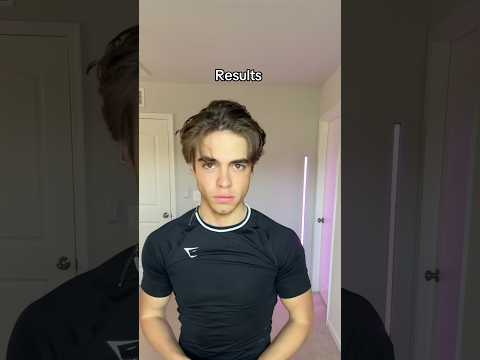 Trying a slick back hair style 😱