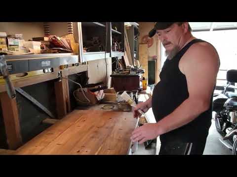 DIY Wood Kitchen Counters using 2x8 pine lumber