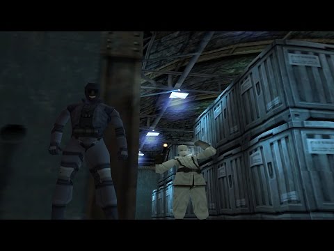 Metal Gear Solid 1 PS1 Glitch Bug - Part 1 Dock