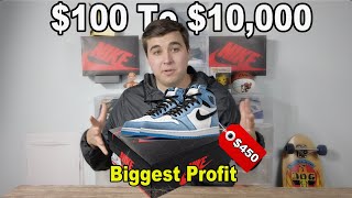 Best Episode yet! $850 Sneaker Find |Reselling Sneaker $100 to $10,000 Episode 6
