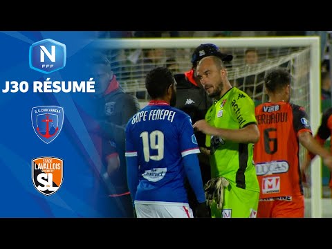 J30 I US Concarneau - Stade Lavallois (2-2), le résumé I National FFF 2021-2022