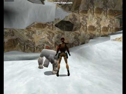 Tomb Raider 2 Yeti Death