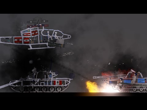 Military Equipment Battles in People Playground