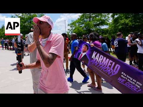 Supporters chant 'free Karmelo' Anthony as he's convicted of murder