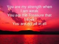 You Are My All In All With Lyrics