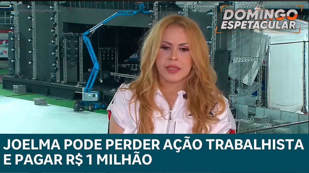 Joelma pode perder ação trabalhista e pagar multa superior a R$ 1 milhão | DOMINGO ESPETACULAR