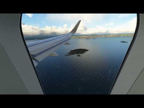 Approach and landing at Edinburgh Airport (EGPH) - 29/01/23
