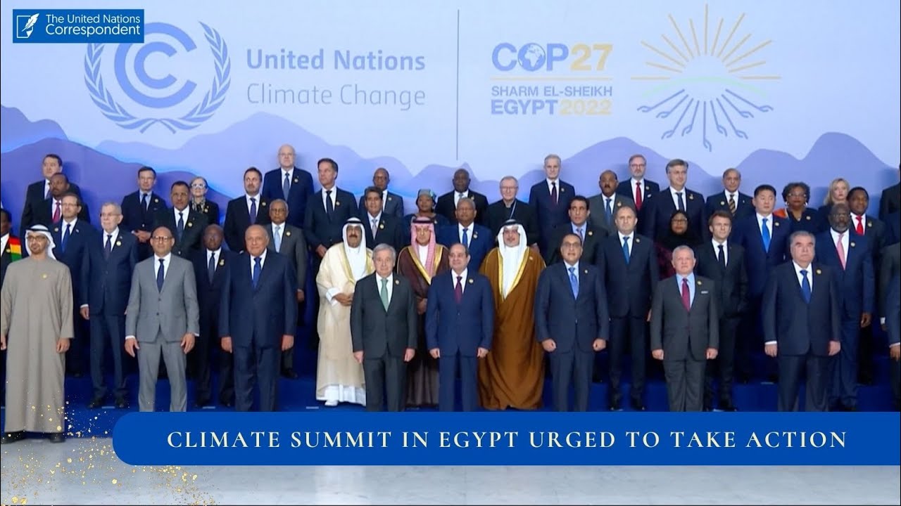 Climate summit in Egypt urged to take action