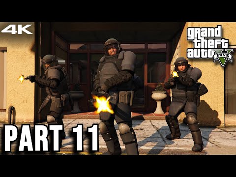 Grand Theft Auto V WALKTHROUGH PART 11 | PC Ultra Graphics | 4K60FPS