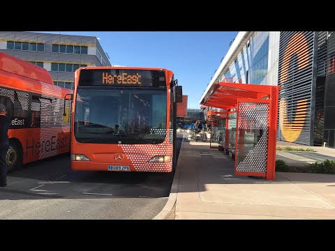 Journey on the HereEast shuttle | MEC14 (BD09ZPU)