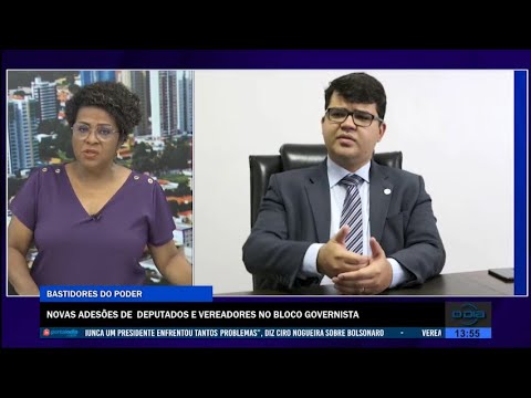 Novas adesões de deputados e vereadores no bloco governista 25 07 2022