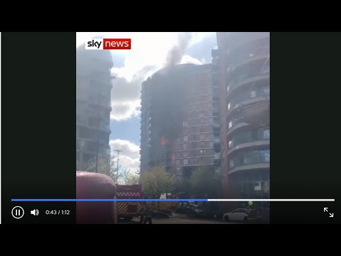 Lease holders huge costs due to dangerous cladding, fire at building with Grenfell Tower cladding