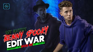 Benny’s Spooky Edit War Photoshop Battle l Photo Manipulation Photoshop 2022, Photoshop Manipulation