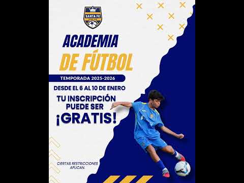 Empieza el 2026 con Santa Fe Fútbol Club