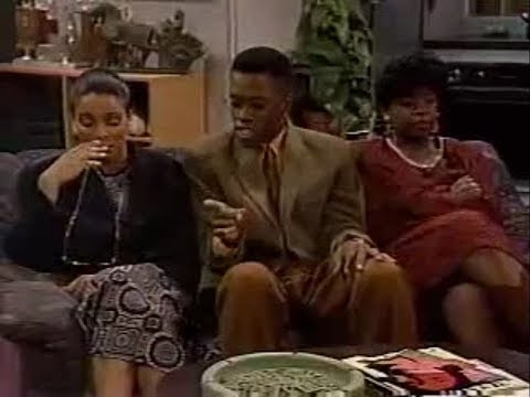 A Different World: 5x16 - Whitley tells Dwayne and Kim about her boss hitting on her