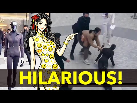 China Promised the Future... These Robots Delivered Hilarious Memes!