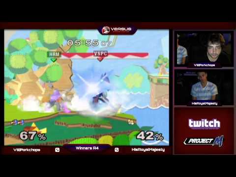 VS Weekly 9/25/14 - Winners Semis- VS|PorkChops (Falco) vs HisRoyalMajesty (Fox) - SSBM