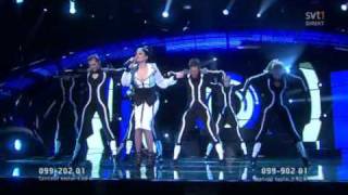 1. Dilba - Try Again (Melodifestivalen 2011 Deltävling 1)