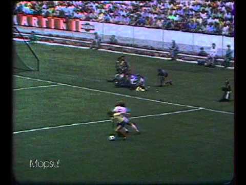 Florea Dumitrache in actiune in Romania - Anglia 0-1 (1970)