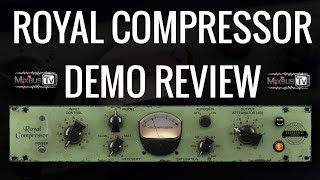 Video thumbnail for Vintage British Style Compressor Plugin: Royal Compressor by MixbusTv