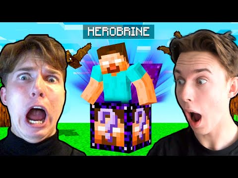 Lucky Block Krig: EMIL DRILLER!! - Dansk Minecraft