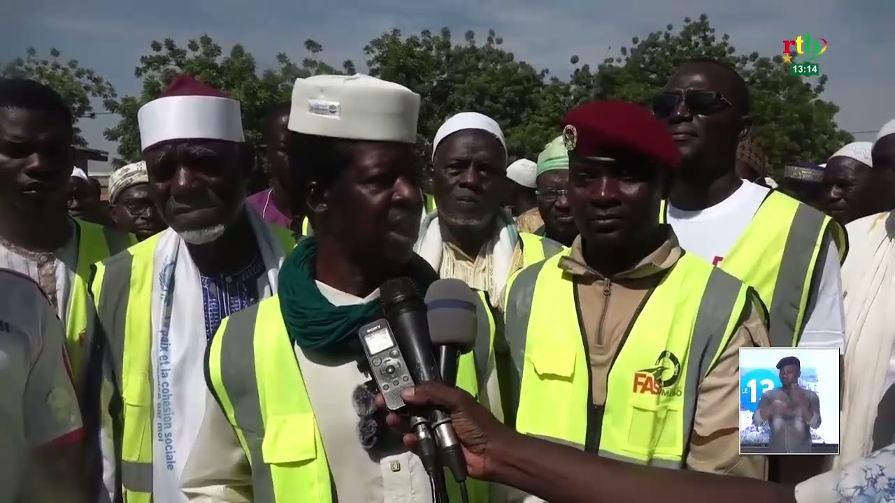 Faso Mêbo : la communauté de la Tidjiania et la FAIB, section Koulsé apportent leur contribution
