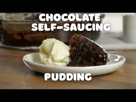 Easy Chocolate Self-Saucing Pudding Recipe | Michelle Morfett