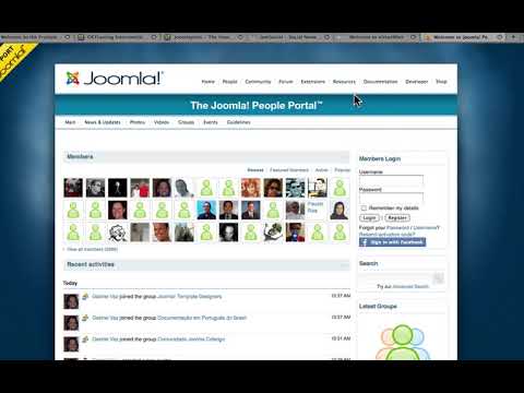 Joomla 1 5 Intermediate Lesson 13 Some Major Components
