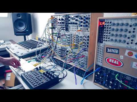 Synth Jam #55 - DnB/IDM (Eurorack Modular, Digitakt, Blofeld, Model D)