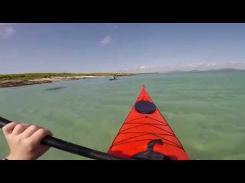 Kayaking in Barra, Outer Hebrides