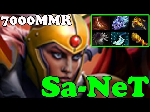 Dota 2 - Sa-NeT 7000 MMR Plays Legion Commander vol 2 - Ranked Match Gameplay