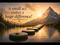 A small act makes a huge difference! - Perfect time to do Teshuva! - Its Pesach Sheni tonight!