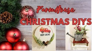 🎄DIY Farmhouse Christmas Decorations for a Cozy Holiday🎄