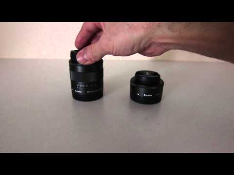 Canon EOS M Kit Lenses EF M 22mm vs EF M 18-55mm