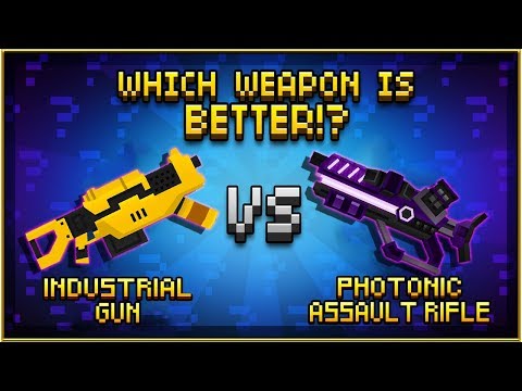 Industrial Gun VS Photonic Assault Rifle - Mad GunZ