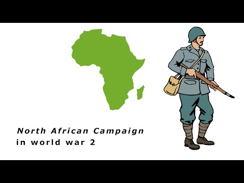 North African Campaign  End of the Western Desert Campaign 1942-1943. History of world war2