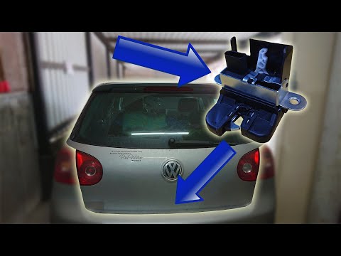 KOFFERRAUM SCHLIEßT NICHT MEHR ?! | HECKKLAPPENSCHLOSS ERSETZEN | TUTORIAL | VW GOLF 5 | FACTOREM