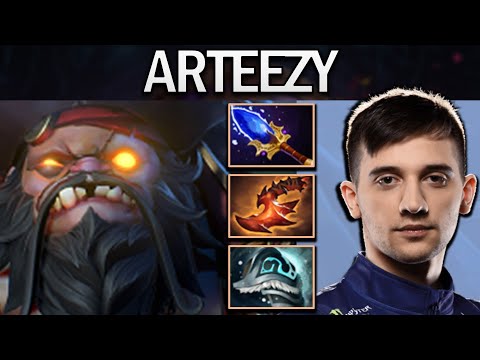 Pudge Dota 2 Gameplay Arteezy with Aghanims - Lima Major