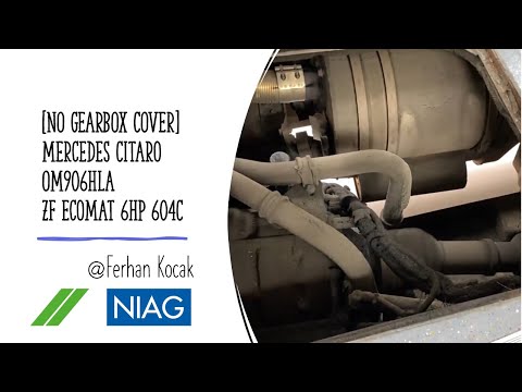 [NO GEARBOX COVER] Mercedes Citaro, OM906hla, ZF Ecomat 6HP 604C