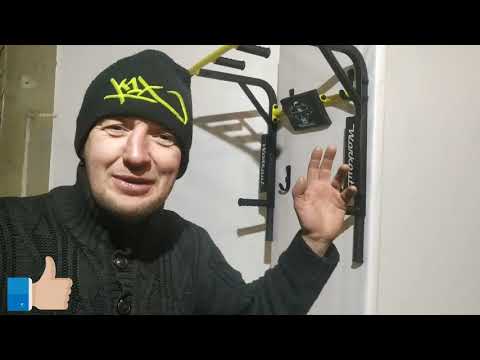 Турник брусья 4 в 1 (3 в 1) Workout домашний разборный настенный (на стену) с рамкой в комплекте АБ - фото 1 - id-p1451867914