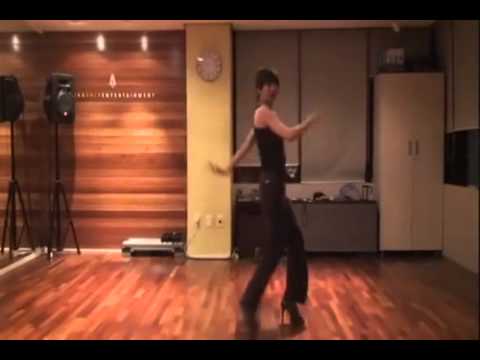 sistar Hyorin -  'Single_Ladies' practice room