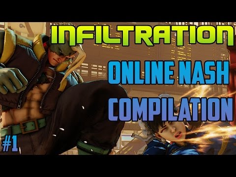 Street Fighter V - Infiltration (RZR INFILTRATION)  - Online Ranked Compilation #1 1080p 60FPS