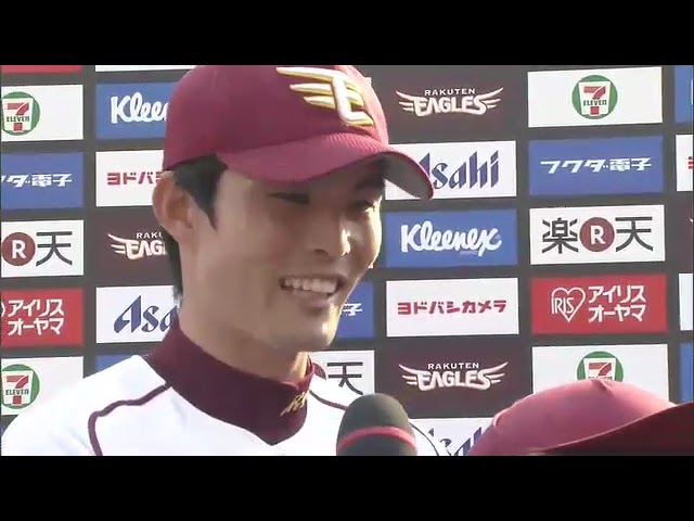 イーグルス・ダックワース投手・聖澤諒選手ヒーローインタビュー 5月5日 東北楽天ゴールデンイーグルス 対 オリックス・バファローズ