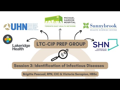 LTC CIP Session 3: Identification of Infectious Diseases